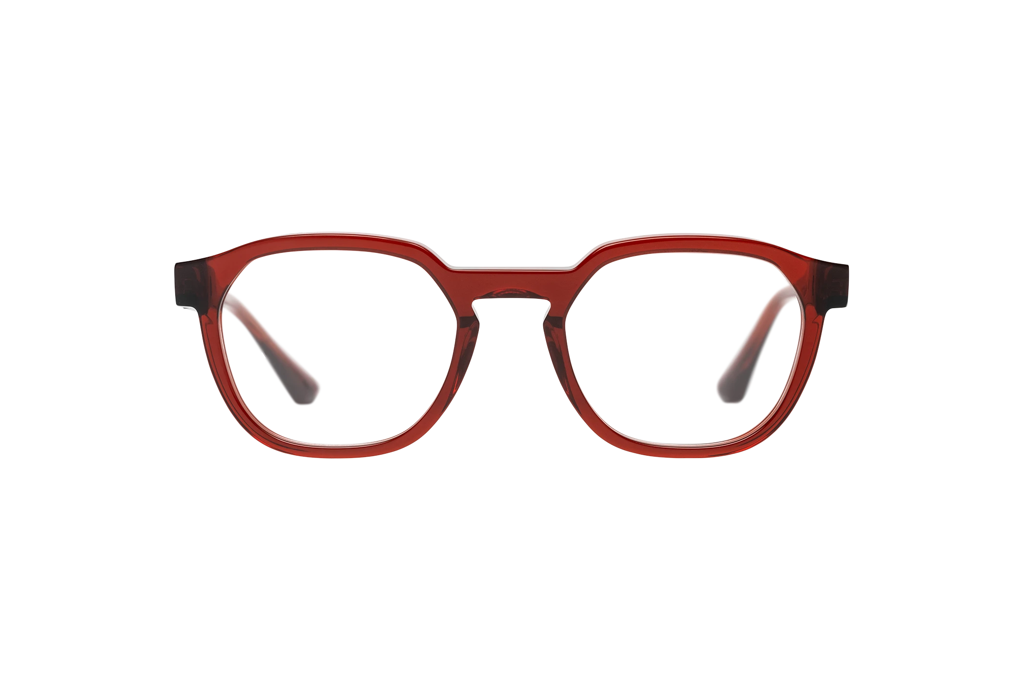 Gafa de graduada para hombre modelo Berry color Rojo