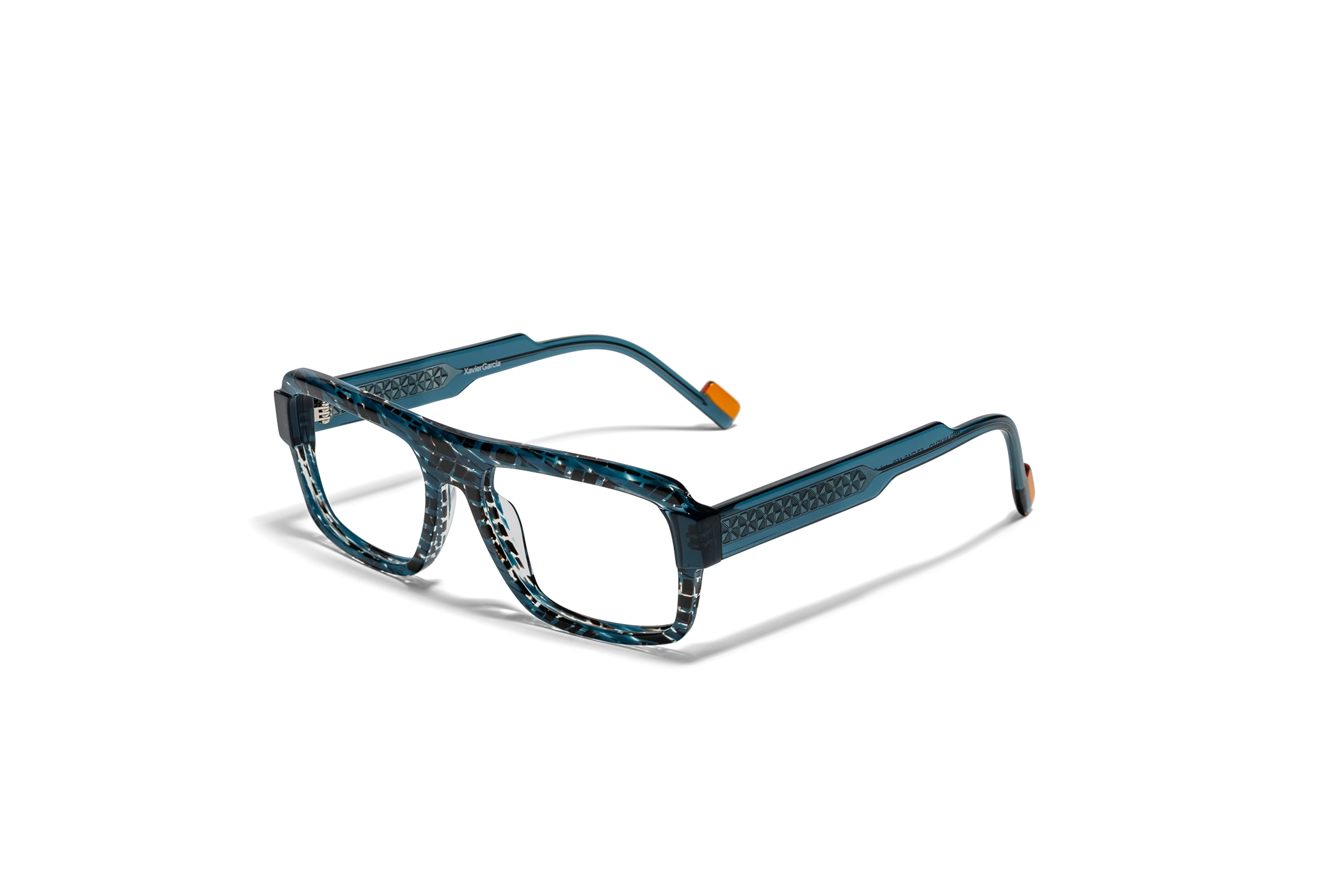 Gafa de graduada para hombre modelo Nuevo color Azul-Negro