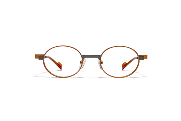 Gafa de graduada para hombre modelo Sabio color Naranja