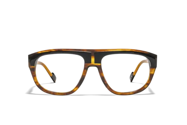 Gafa de graduada para hombre modelo Pera color Havana-Negro